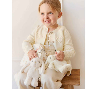 Snuggle Bunnies - Penelope Keyring - Marshmallow