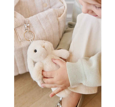Snuggle Bunnies - Penelope Keyring - Marshmallow