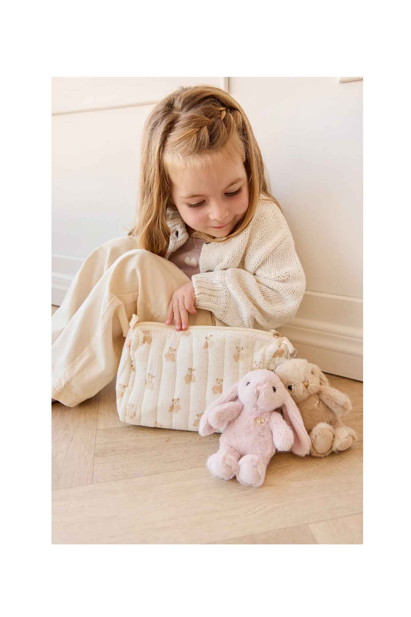 Snuggle Bunnies Penelope Keyring Blossom