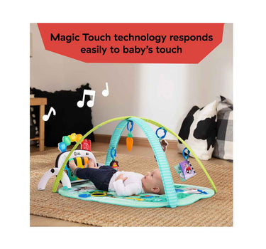 Baby Einstein 4-In-1 Kickin Tunes Musical Meadow Music & Language Discovery Gym