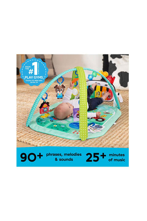 Baby Einstein 4 In 1 Kickin Tunes Musical Meadow Music & Language Discovery Gym