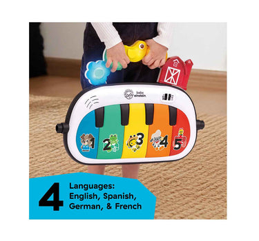 Baby Einstein 4-In-1 Kickin Tunes Musical Meadow Music & Language Discovery Gym