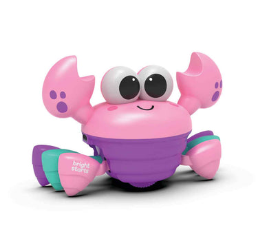 Bright Starts Rockin Crawling Crab Pink