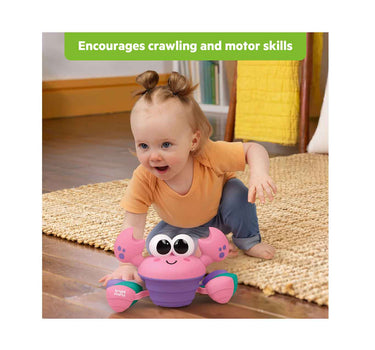 Bright Starts Rockin Crawling Crab Pink