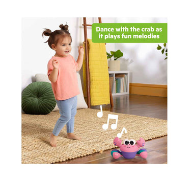 Bright Starts Rockin Crawling Crab Pink