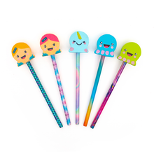 Load image into Gallery viewer, RMS Ka Wazie 5 Pencils With Squishy Toppers

