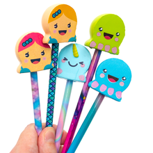 Load image into Gallery viewer, RMS Ka Wazie 5 Pencils With Squishy Toppers
