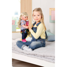 Load image into Gallery viewer, Baby Born 43cm Soft Touch Sister Blonde Doll
