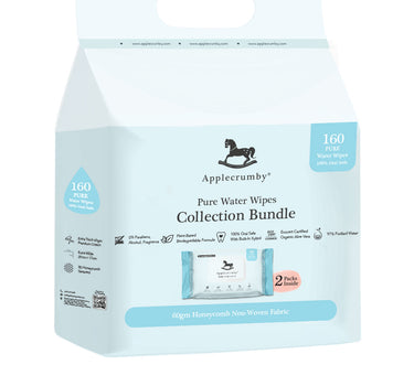 Applecrumby Premium Pure Water Wipes