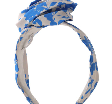 Gingersnaps Printed Big Rosette Headband