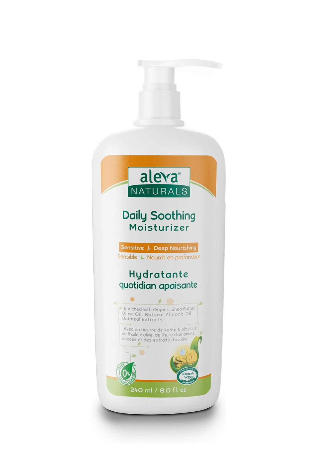 Aleva Naturals Daily Soothing Moisturizer 240ml
