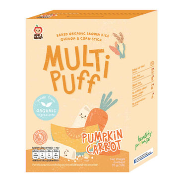 APPLE MONKEY Organic Multi Puff 12M+