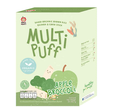 APPLE MONKEY Organic Multi Puff 12M+