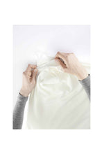 Load image into Gallery viewer, BabyBjorn Fitted Sheet for Travel Cot Light White Organic
