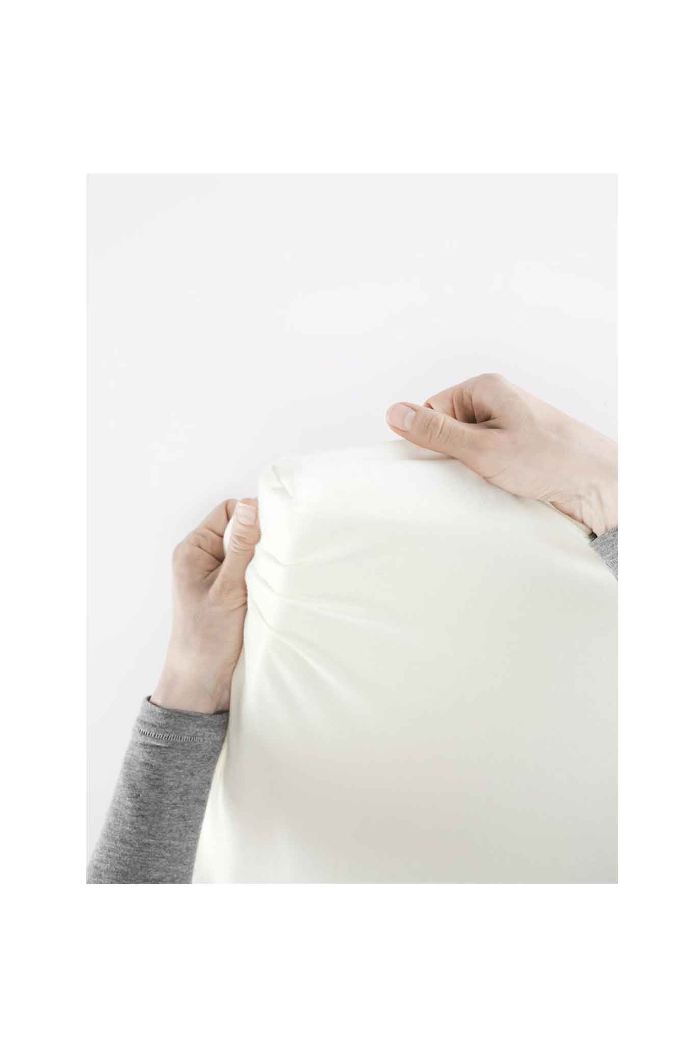 BabyBjorn Fitted Sheet for Travel Cot Light White Organic