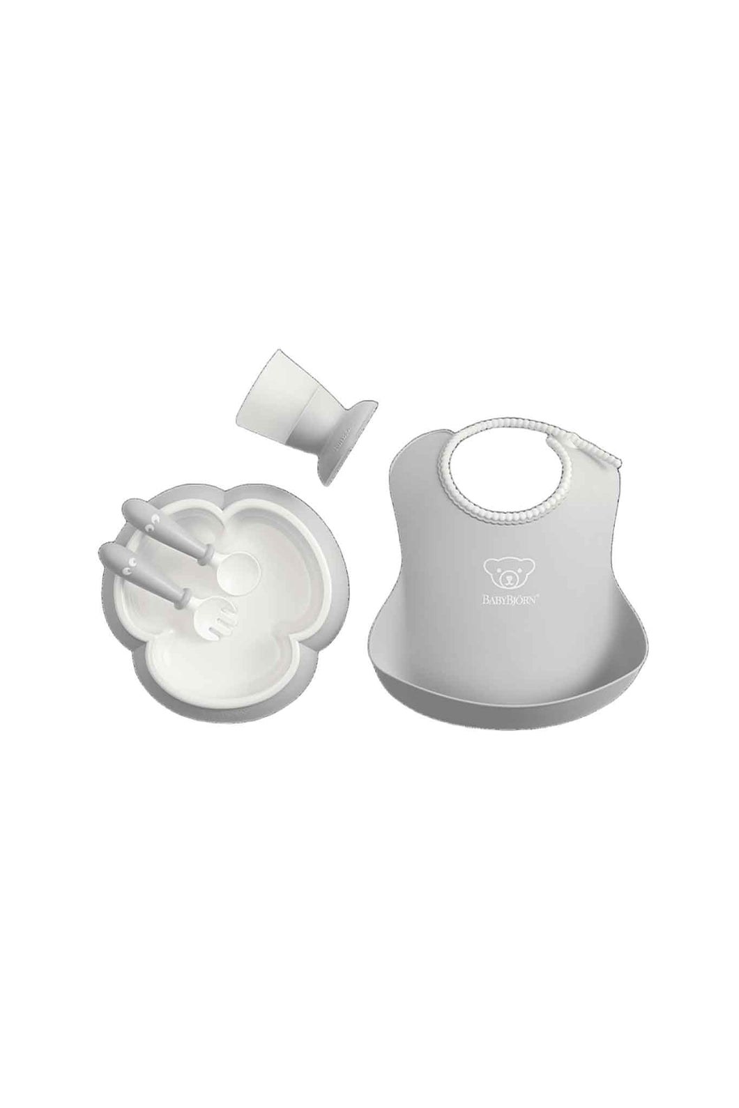 BabyBjorn Baby Dinner Set Grey