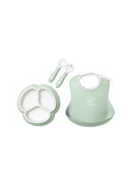 Load image into Gallery viewer, Babybjorn Mealtime Set 4 Pcs-Powder Green
