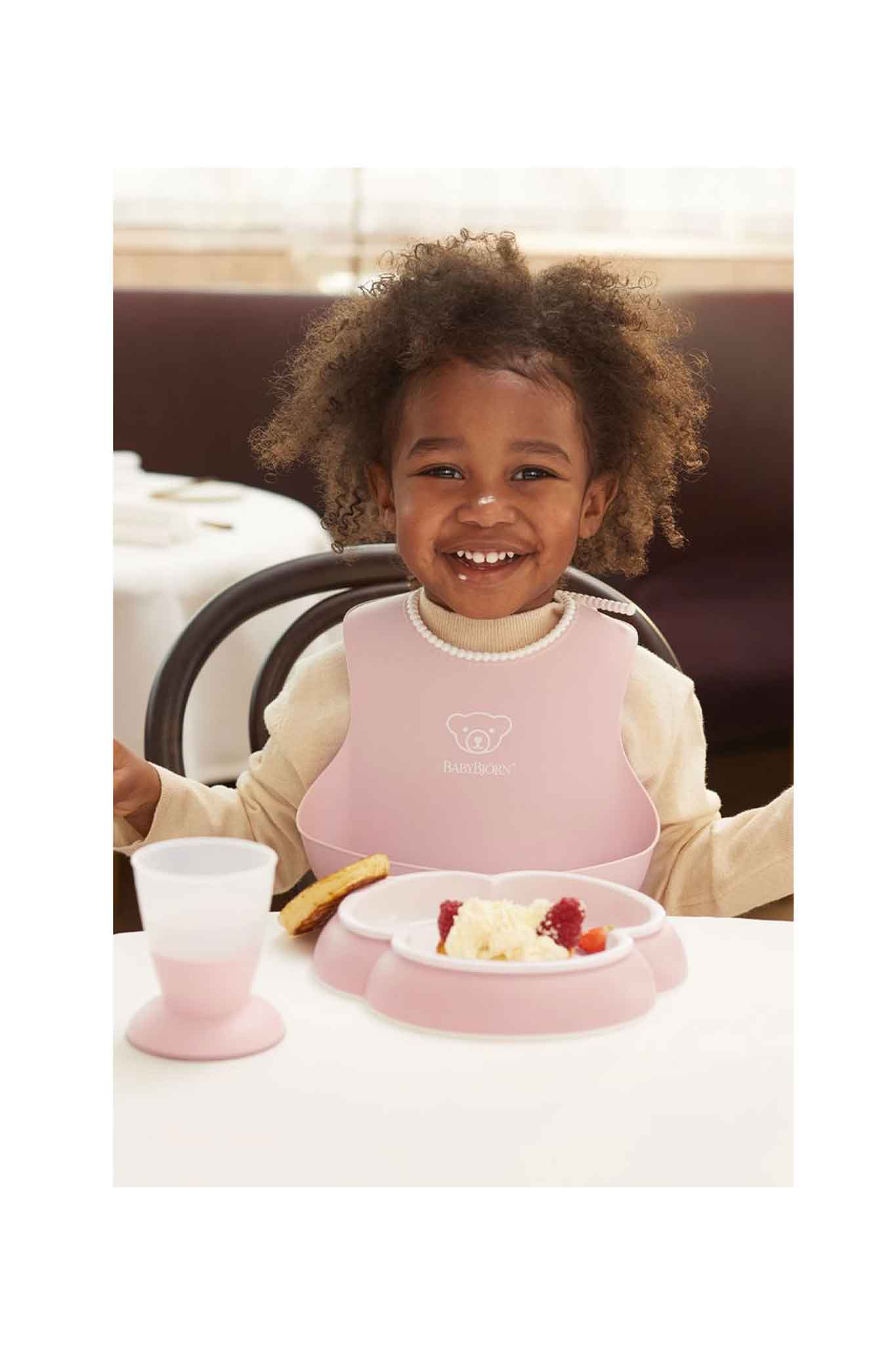 Babybjorn Baby Dinner Set-Powder Pink
