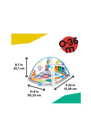 Baby Einstein 4 in 1 Kickin' Tunes Music and Language Discovery Play Gym