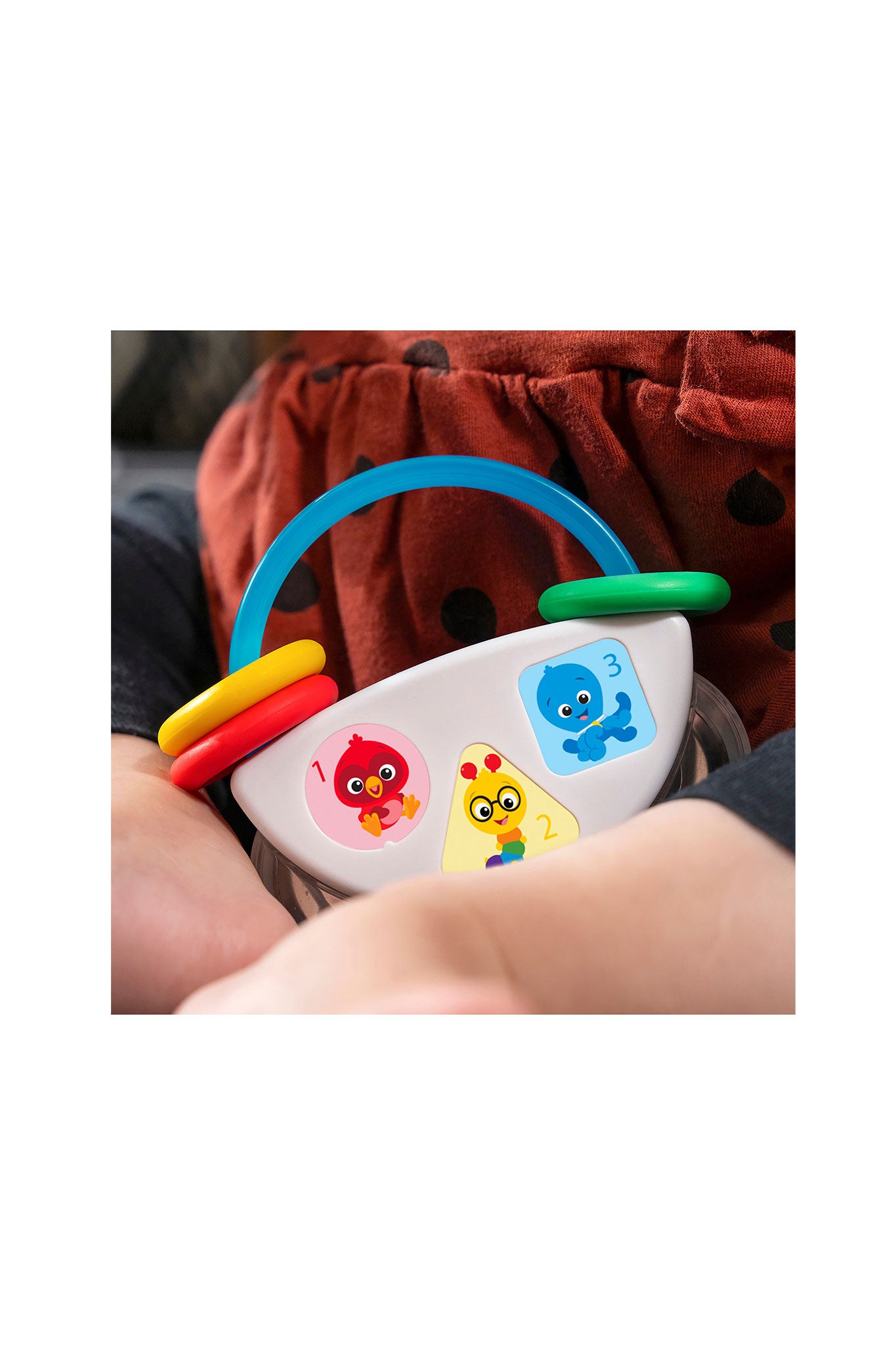 Baby Einstein Tiny Tambourine Musical Toy & Rattle