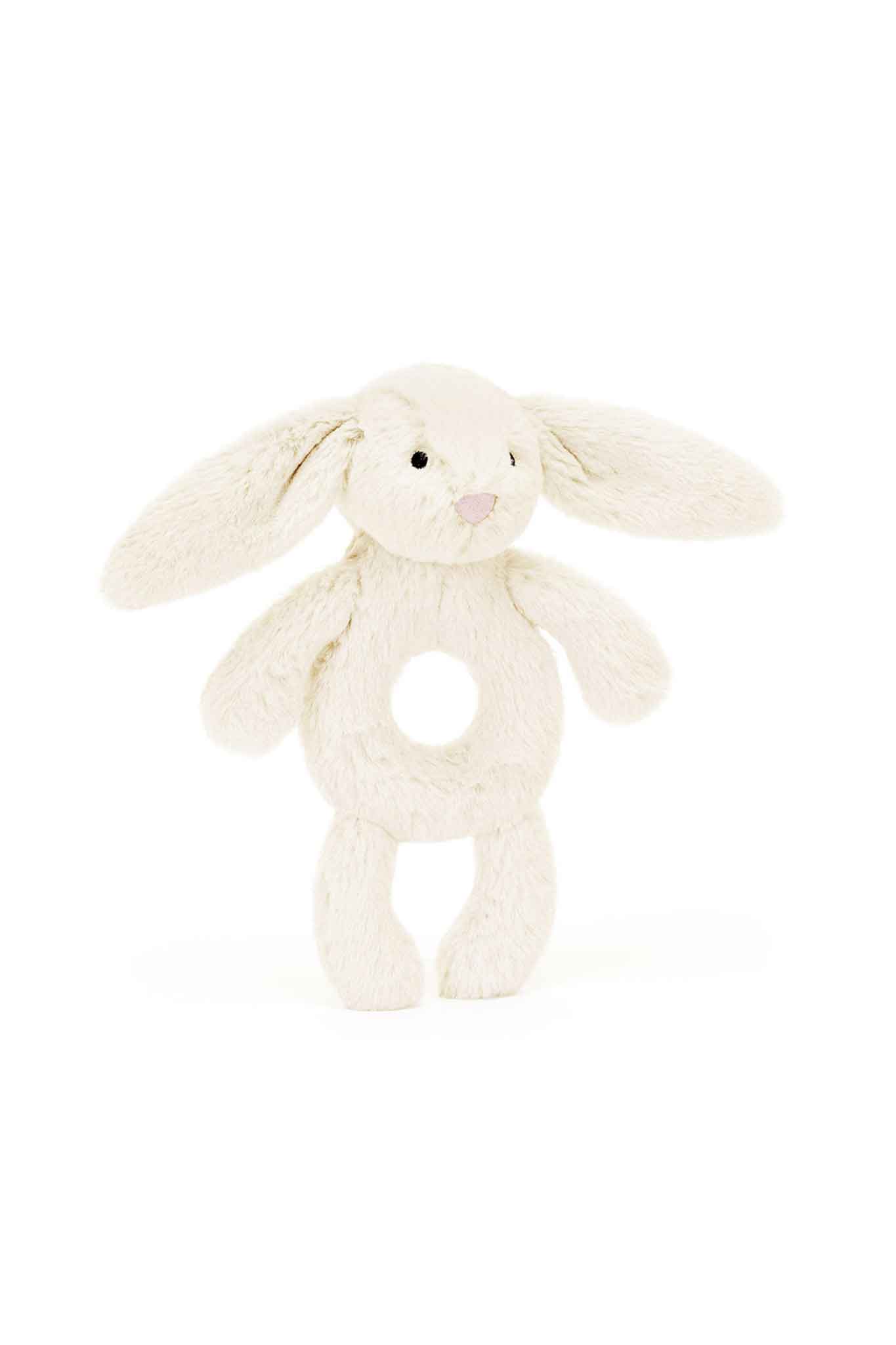 Jellycat Bashful Bunny Ring Rattle Cream