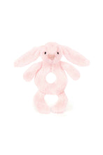 Load image into Gallery viewer, Jellycat Bashful Pink Bunny Ring Rattle
