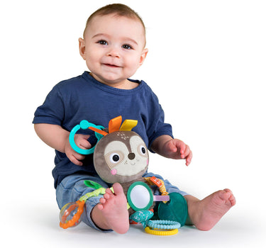 Bright Starts Playful Pals Take-Along Activity Toy, Sloth