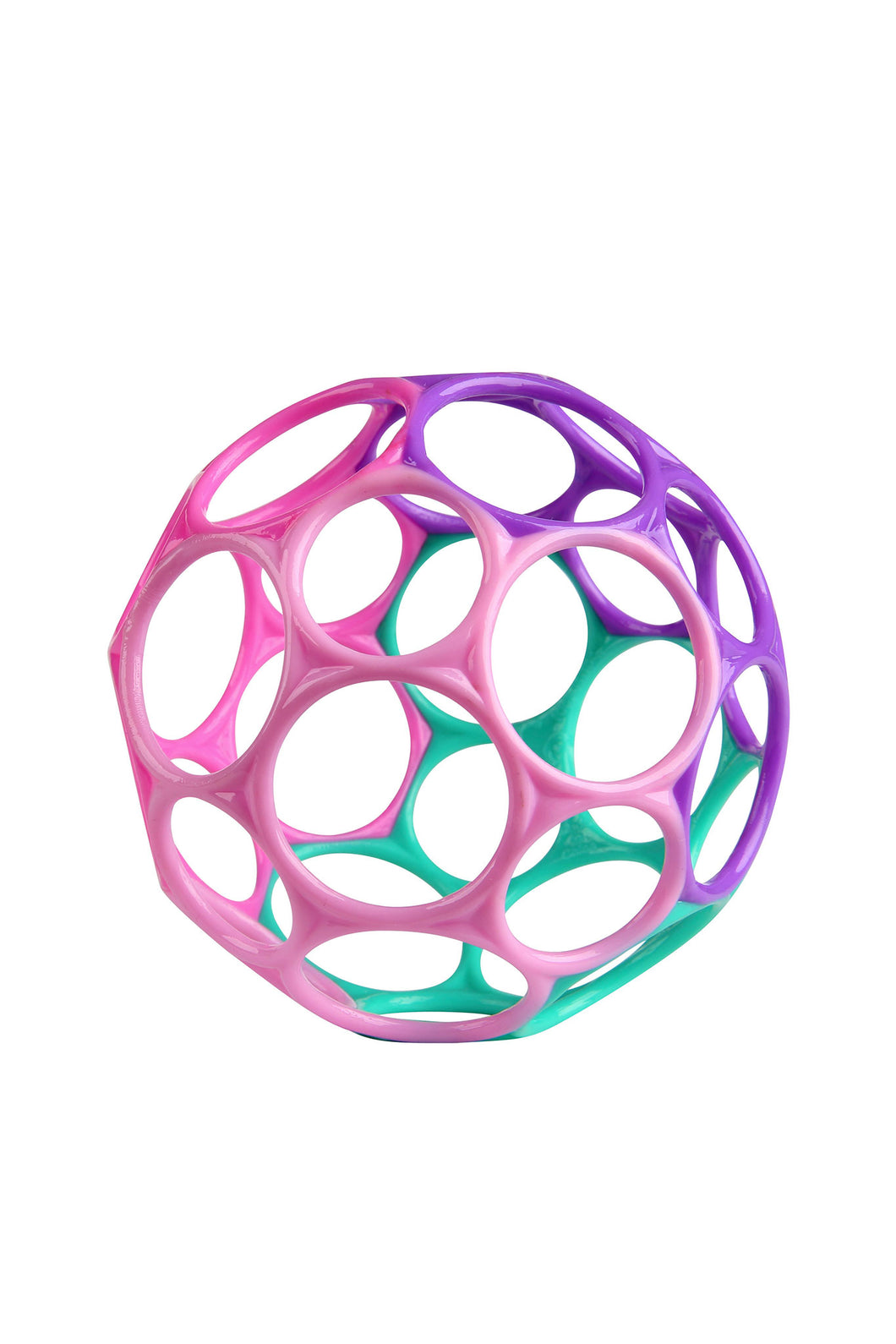 Bright Starts Oball Easy Grasp Classic Ball Bpa-Free Infant Toy in Pink/Purple