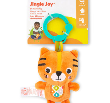 Bright Starts Jingle Joy Reach & Rattle Toy - Tiger