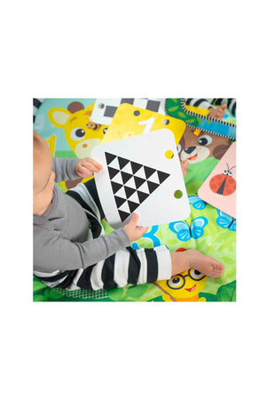 Bright Starts Discovery Garden Tummy Time Mat & Mirror