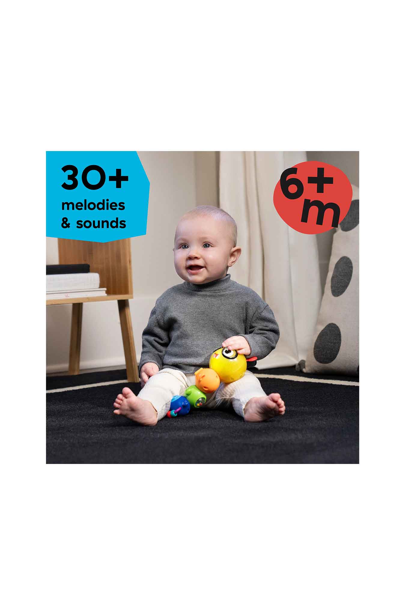 Baby Einstein Twist-A-Pal Cal Sensory Toy 