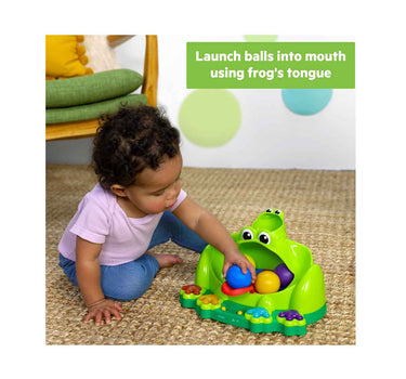 Bright Starts Poppin' Ball Frog Ball Play Toy