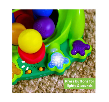 Bright Starts Poppin' Ball Frog Ball Play Toy
