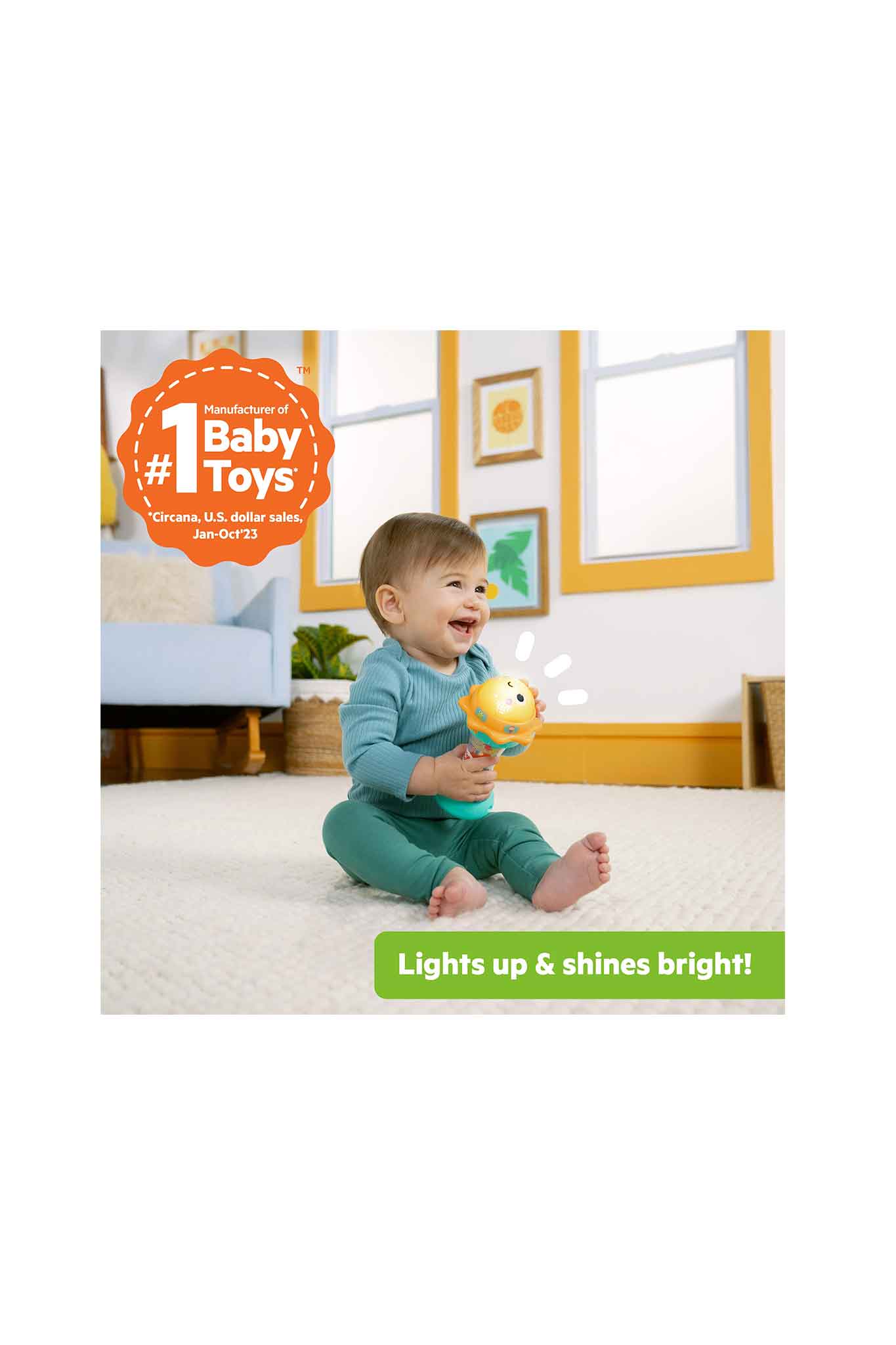 Bright Starts Just For Sun Toy Flashlight