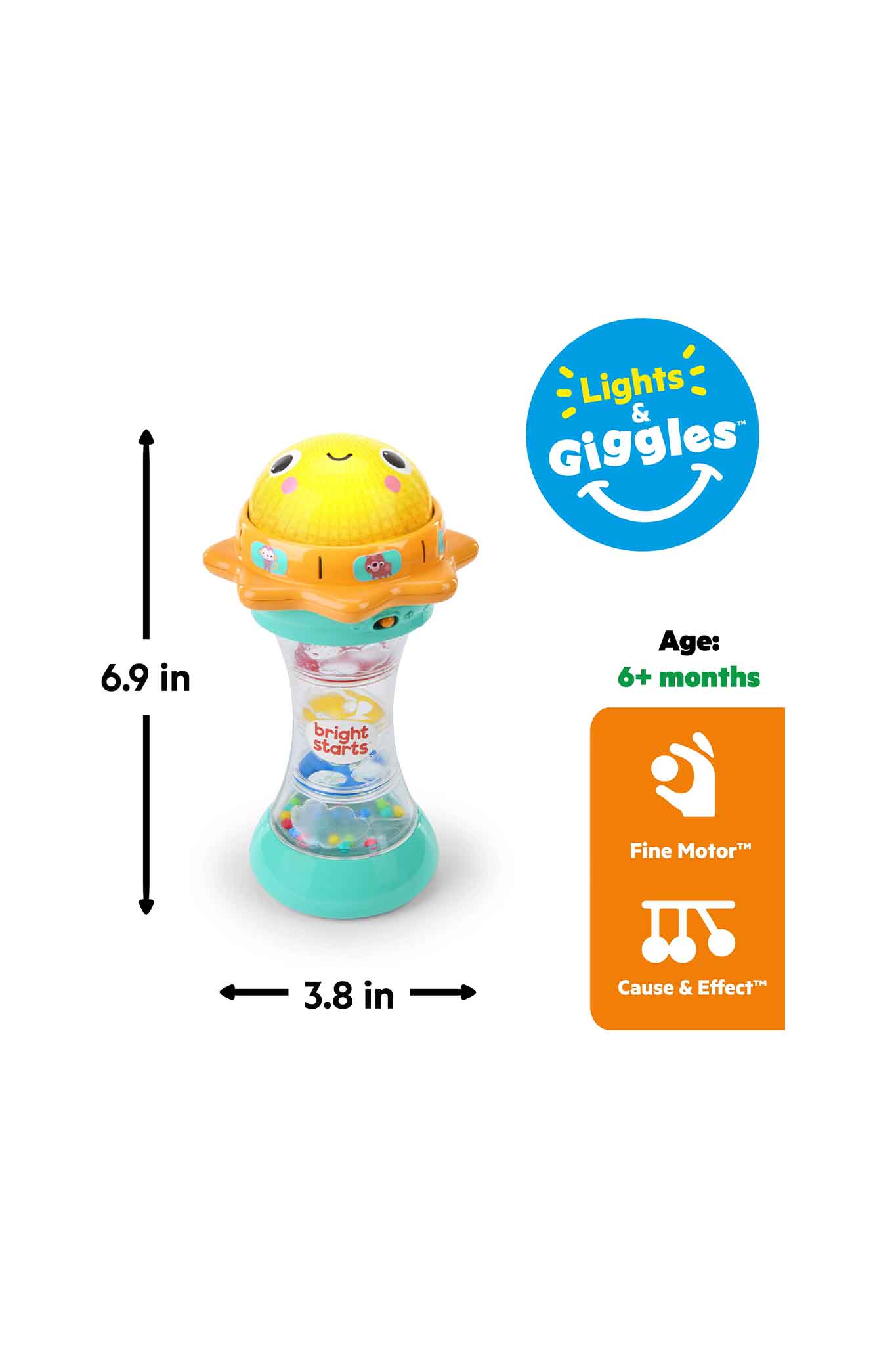 Bright Starts Just For Sun Toy Flashlight