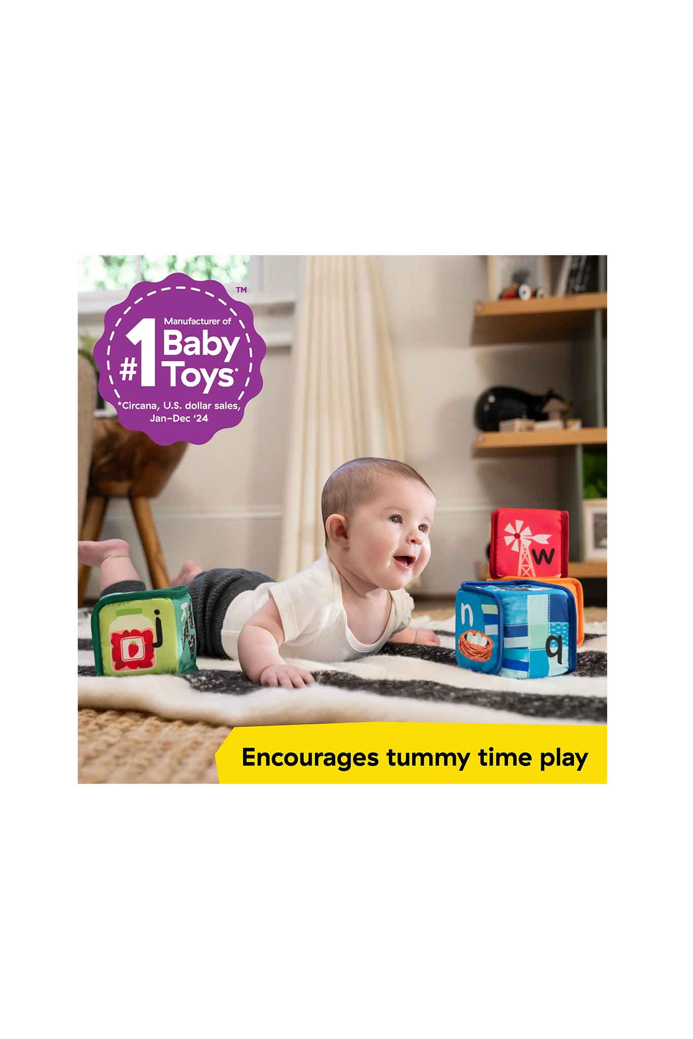 Baby Einstein Alpha Stacks Soft Blocks