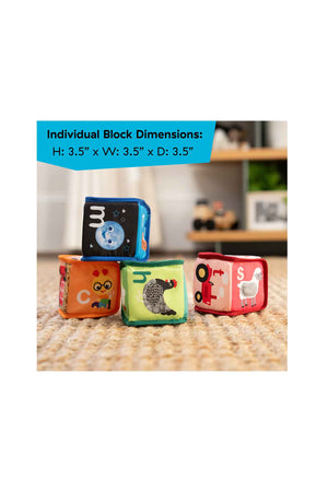 Baby Einstein Alpha Stacks Soft Blocks