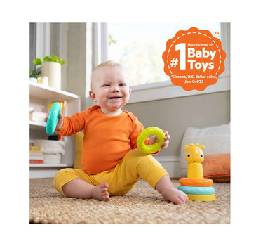 Bright Starts Giraffe Tower Stacking Toy