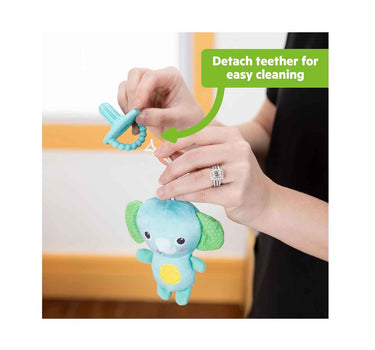 Bright Starts Soothemate Plush Teether Toy - Elephant