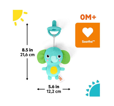 Bright Starts Soothemate Plush Teether Toy - Elephant