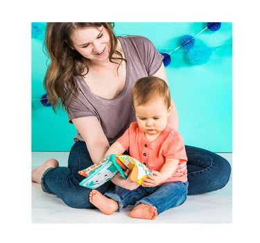 Bright Starts Teethe & Read Soft Book Toy