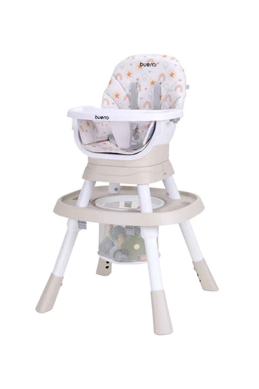 Bueno Grow360 10In1 Multifunction High Chair & Activity Center Beige 2G