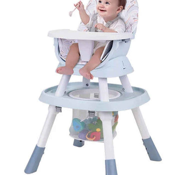 Bueno Grow360 10In1 Multifunction High Chair & Activity Center Blue