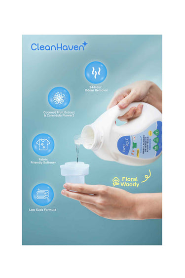 BZU BZU CleanHaven Baby Laundry Detergent & Softener 2-in-1 IL