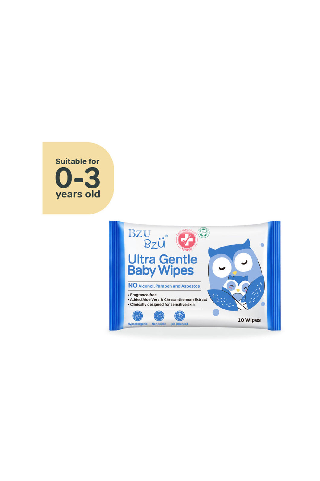 BZU BZU Ultra Gentle Baby Wipes