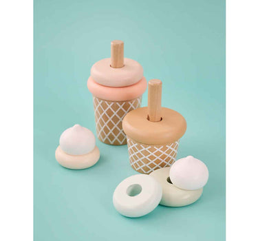 Jabadabado Stacking Toy Ice Creams