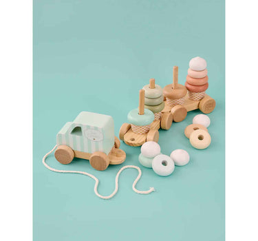 Jabadabado Train With Blocks Ice Cream