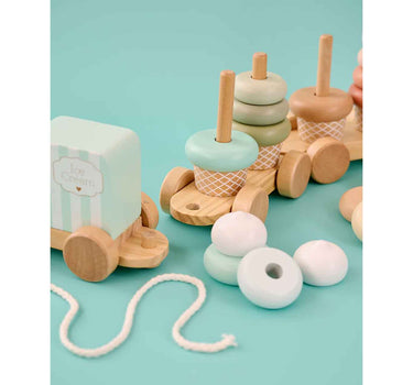 Jabadabado Train With Blocks Ice Cream