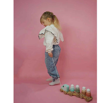 Jabadabado Train With Blocks Ice Cream