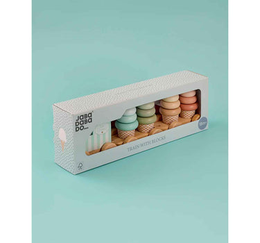Jabadabado Train With Blocks Ice Cream